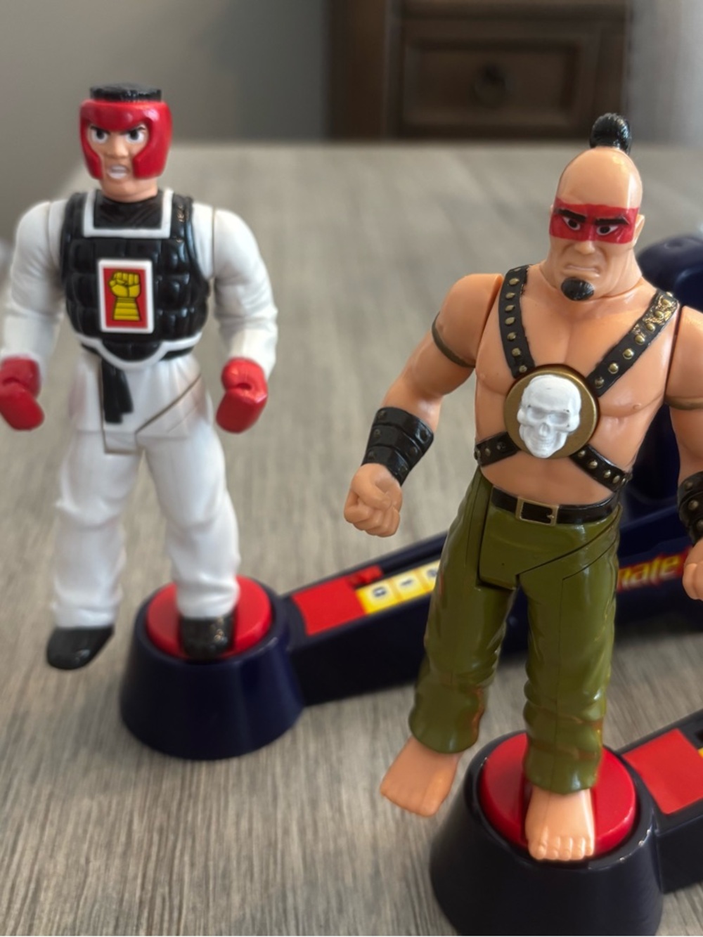 Karate Fighters Milton Bradley Skull Crusher Vs Kick Star Vintage 90’s 2 Sets